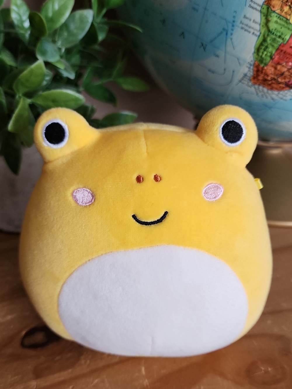 Leigh Yellow Toad Squishmallow